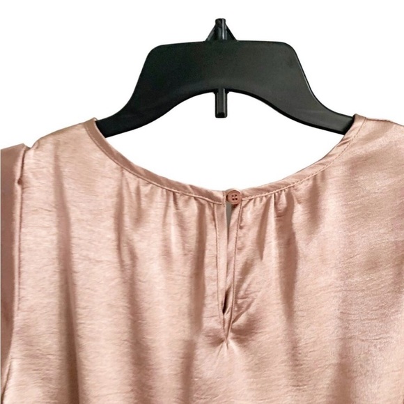 Anthropologie Kipp Shimmer Blouse XS Pink NWT - Picture 5 of 8